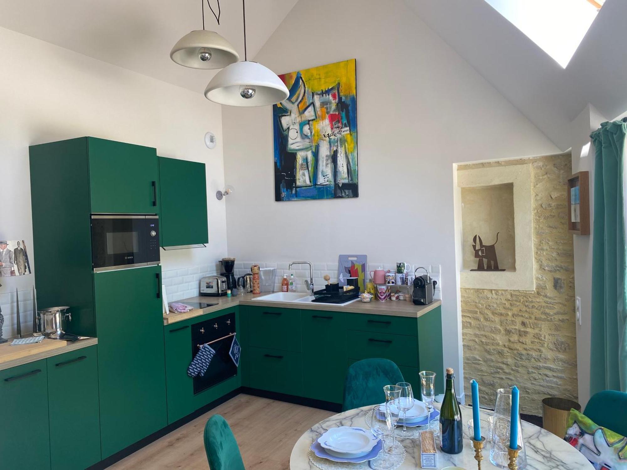 Gîte Détente art&confort au cœur du Bessin Bazenville Extérieur photo